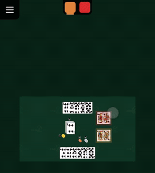 As a spectator, tapping a head goes to that player's area, tapping it again comes back
