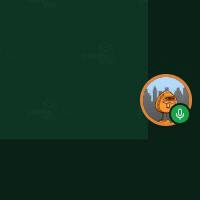 Holding the round button: it pulses while you hold and stops when you let go